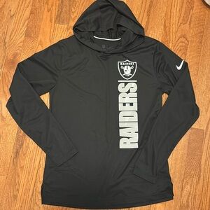 Nike Dri-fit Long Sleeve Raiders Shirt, Men’s Small